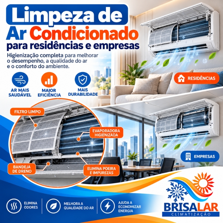 Limpeza de ar-condicionado